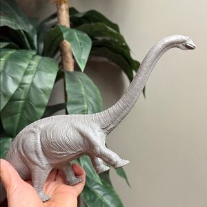 Vintage 1974 Dinosaur Diplodocus Toy Invicta Plastics British Museum Jurassic